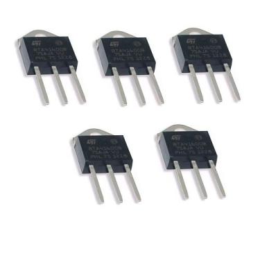 Imagem de Kit 5x Triac Bta41600B Novo BTA41 600B 600V 40A Transistor 5 peças