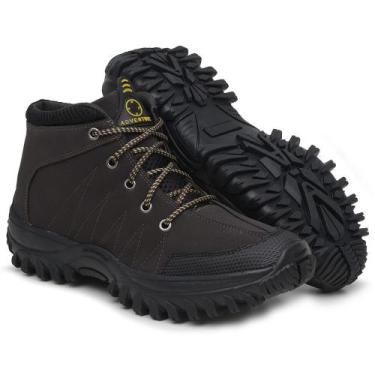 Imagem de Bota Coturno Masculina Adventure Casual Tratorada - Marrom - Calçados 