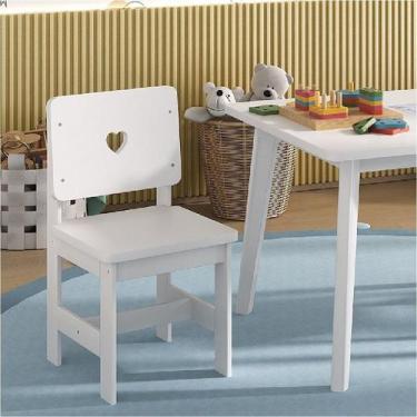 Imagem de Cadeira Infantil em Madeira Maciça 29cm X 57,5cm Sofia - Empório Paraí