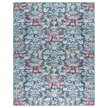 Imagem de Gertmenian Tapete rústico Thomasville Briar para ambientes internos - 20 x 25 cm, durável, fácil de limpar e não derramar, ideal para áreas de alto tráfego na sala de estar, quarto, entrada, floral