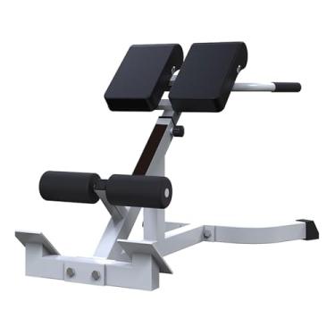 Imagem de ATIJAA Banco de academia cadeira romana com altura ajustável banco de extensão traseira banco abdominal treinador de força de perna banco de hiperextensão equipamentos de academia cargas 299 kg