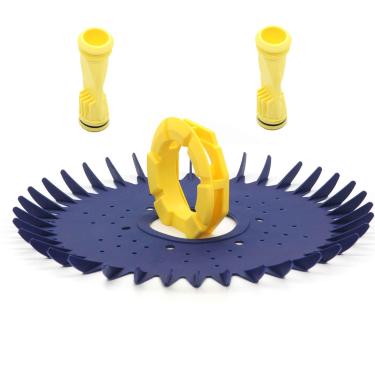Imagem de Ganador Pool Supplies Saia de vedação de vedação, pé mais limpo, kit de 4 peças de diafragma de longa duração - Substituição compatível com Zodiac Baracuda W70329, W69698, W81600, W72855, W69721