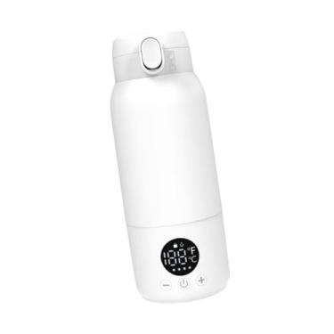 Imagem de Dynwave Aquecedor de mamadeiras portátil para viagens, carregamento rápido, uso diário com visor digital, casa para a maioria mamadeiras, mantém o leite, Cy520