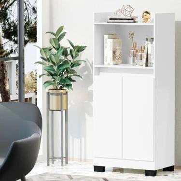 Imagem de Balcão Jet 2Pts Para Microo Com Pé Branco