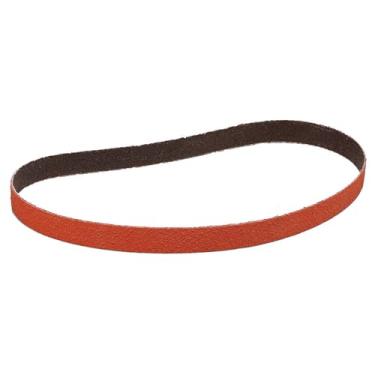 Imagem de 3M Cubitron II 984F Correia de lixamento de cerâmica revestida – Gramatura 36 – 1,27 cm de largura x 45,72 cm de comprimento – 27511 [O preço é por cinto]
