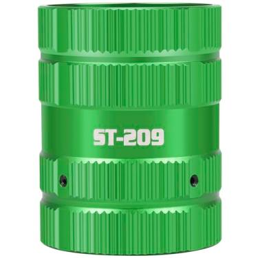 Imagem de KTZCTPCA Alargador de cortador de tubos de cobre, ferramenta de rebarbação de encanamento, ferramenta de alargador de tubo interno/externo para encanamento de 0,6 cm a 3,5 cm, ferramenta alargadora de