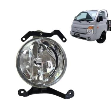 Imagem de Farol de Milha Auxiliar HR 2004 á 2012 Acrílico Lente Lisa Lado Esquerdo