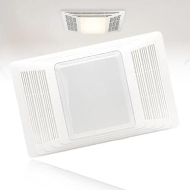 Imagem de LEVANLIGHT Kit De Montagem Grade E Lente Para Exaustor Banheiro Compatível Com Exaustores Broan Nutone 655, 656, 657, 659, 695, Hfl695, 696. Substitua Por # S97013662, 97013662. (6,8 Pol. X 10,6 Pol