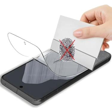 Imagem de Renwox 2 peças de película de hidrogel fosco anti-impressão digital para Google Pixel 10 Pro XL 17.3 cm protetor de tela de TPU macio transparente antirreflexo à prova de explosão, desbloqueio de