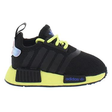 Imagem de adidas Tênis infantil NMD_V3, Preto/Amarelo Ensolarado - Preto, 17