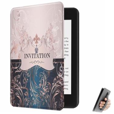 Imagem de GUKSRASO Capa para Kindle Paperwhite 12ª Geração (7") / Colorsoft Signature Edition 2024 - Função Inteligente de Despertar/Dormir Automática, com Alça de Mão