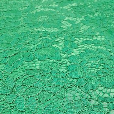 Imagem de Rolo 3 Metros Renda Suiça Forrada 95% Poliéster 5% Poliamida