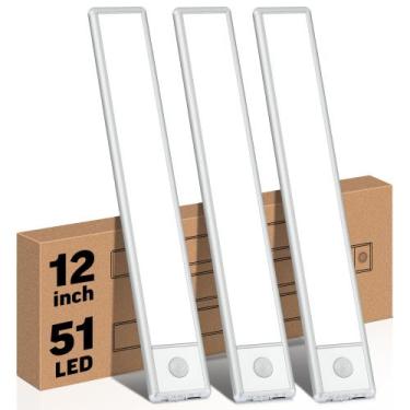 Imagem de Sensor de movimento sob a luz do gabinete YLXS 51 LED de 30 cm, pacote