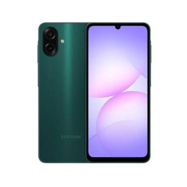 Imagem de Smartphone Galaxy A07, 128GB, Tela 6.7", Câmeras 50MP+2MP, Verde, SM-A