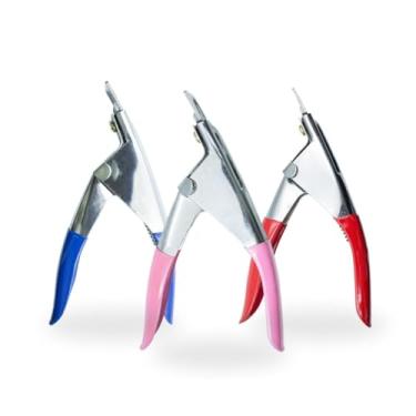 Imagem de Kit 3 Alicates Cortador Para Unhas Postiças Tips Gel Acrigel