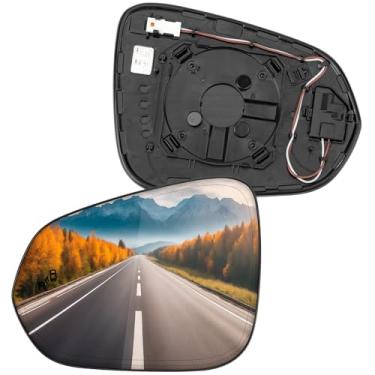 Imagem de LOIYLLEN Substituição do espelho lateral do motorista para Lexus RX350 2016-2020, NX200t 2015-2020, NX300 2018 2019 2020 - Vidro do espelho do lado esquerdo, vidro dos espelhos retrovisores com