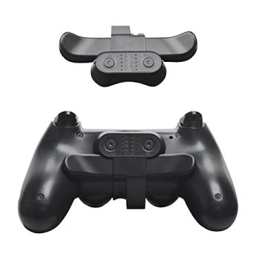 Imagem de Semaiki Pás traseiras para controle PS4, botão traseiro acessório Dominator Mod kit compatível com controle PS4, remos com função Turbo e memória, Plug and Play