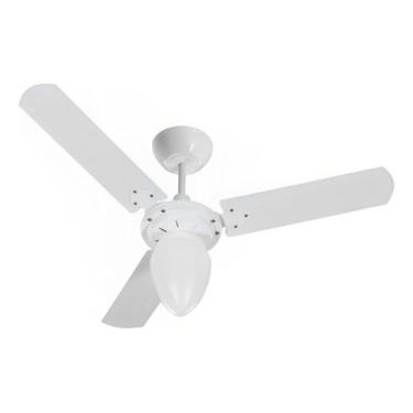 Imagem de Ventilador De Teto Tron Pera New 3 Pás Branco Casa Apartamen Diâmetro 