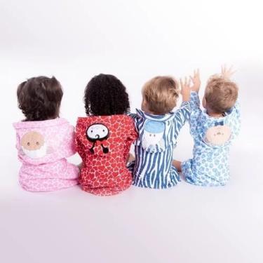 Imagem de Toalha Roupão Infantil Bebe Criança Piscina Capuz Bichinho