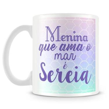 Imagem de Caneca Sereia Personalizada de Porcelana - Mod.2 - Amo Canecas