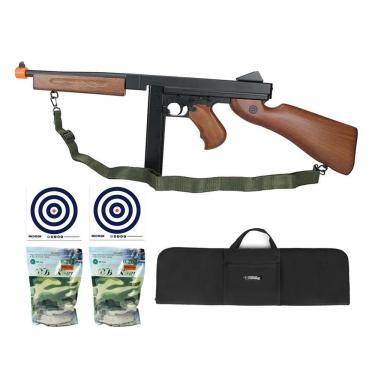 Imagem de Rifle De Airsoft Aeg Cyma Thompson Cm033 6mm - Cyma + Kit