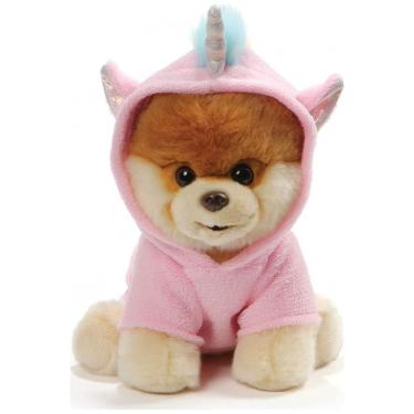 Imagem de Pelúcia Cachorrinho Pug para Crianças Maiores de 1 Ano, GUND 4060863, Marrom