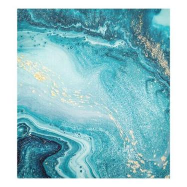 Imagem de Tampa magnética ALAZA Abstract Blue Marble para máquina de lavar louça