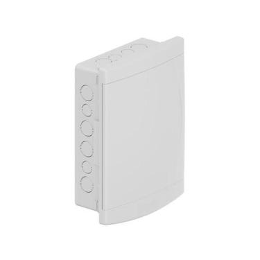 Imagem de Quadro de Distribuição Embutir PVC 12 / 16 Disjuntores com Barramento 