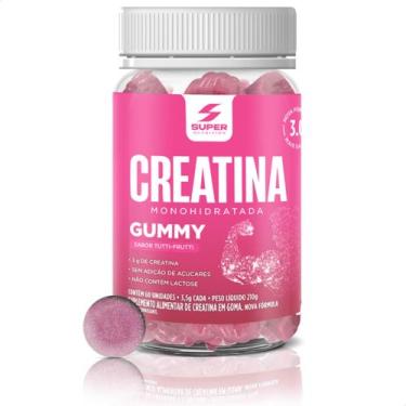 Imagem de Super Gummy Creatina Monohidratada Sabor TUTTI-FRUTTI 60un - Super Nut