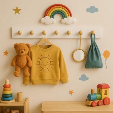 Imagem de Cabideiro De Parede De Roupas Provador Para Lojas Vestuario - CRP