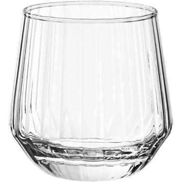 Imagem de JOGO 6 COPOS HOME&CO VIDRO CANELADO 370ml 6x9x9cm TRANSPARENTE