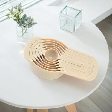 Imagem de Colheres de medição, conjunto de 6 colheres de sopa pequenas para medir ingredientes secos e líquidos