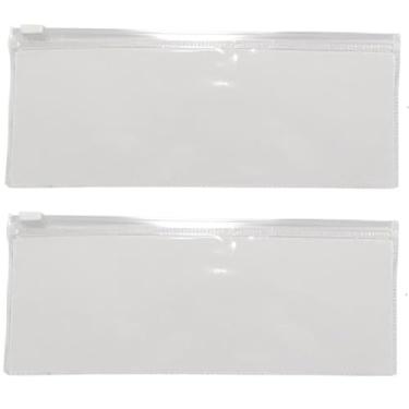 Imagem de Kit 95 Estojo Zip Zap escolar odonto manicure maquiagem