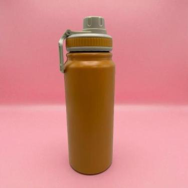 Imagem de Garrafa Térmica Inox Esportiva 600ml  Alta Qualidade e Praticidade - N