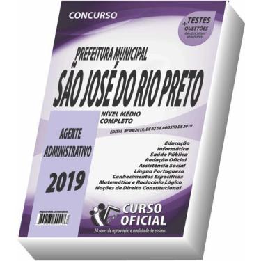 Imagem de Apostila São José Do Rio Preto Sp Agente Administrativo - Curso oficia