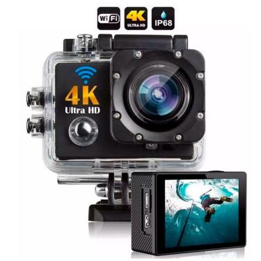 Imagem de Go Cam Vídeo Action Ação Wifi 4K Sports Cam Ultra Hd Dv 30M