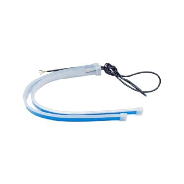 Imagem de UHANBUT 2 peças de luzes LED para carro de 30 cm, luzes diurnas DRL flexíveis à prova d'água, sequenciais, sequenciais, sequenciais, sequenciais, acessório de faixa de farol automotivo para carros (30