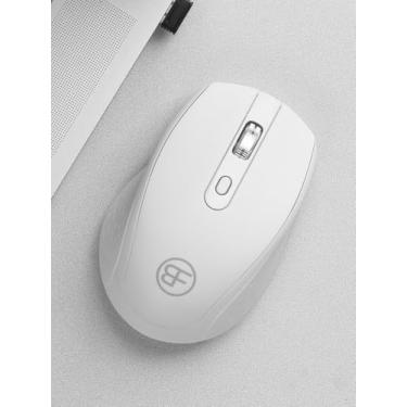 Imagem de Mouse sem fio, receptor USB, mouse móvel de 2,4 G, consumo de energia ultrabaixo com bateria de longa duração, 8 botões, compacto e portátil, para laptops, PCs e tablets