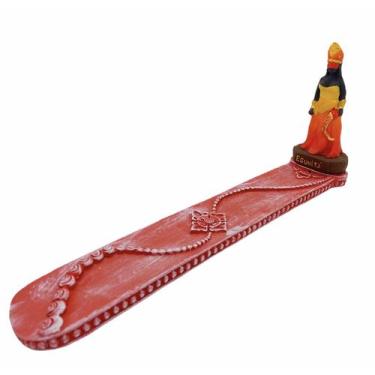 Imagem de Incensário Régua Egunitá 27 Cm Resina - Lua Mística - 100% Original - 