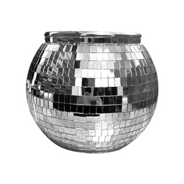 Imagem de Balde de gelo espelhado grande para bebidas, balde, champanhes, decorações de festa