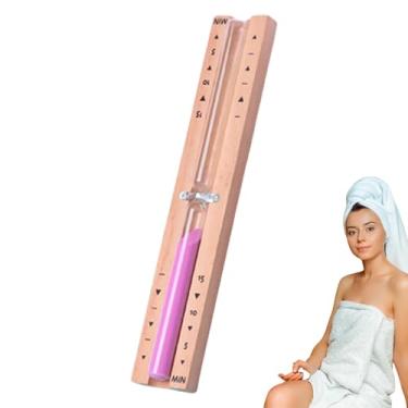 Imagem de Temporizador de ampulheta | Sauna 30 Minutos Ampulheta Temporizador de Areia, Decoração de Parede Resistente ao Calor Preciso Uso Doméstico e Comercial para Banheiro, Chuveiro