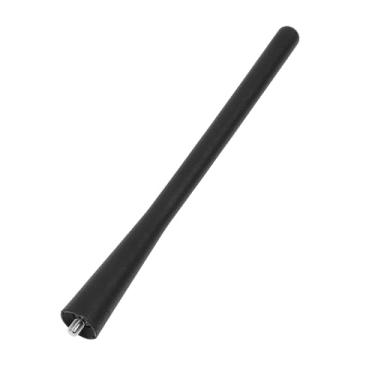 Imagem de X AUTOHAUX Antena Stubby de carro de 7 polegadas 18 cm de rádio AM FM antena de sinal mastro curto aéreo substituir 39151-SWA-305 para Honda CRV 07-17 preto