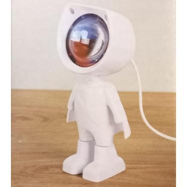 Imagem de Luminária Projetor Astronauta Galaxy – Luzes LED de Estrelas, Nebulosa e Galáxia para Quarto, Mesa e Decoração