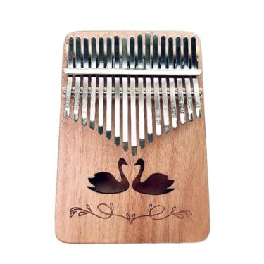 Imagem de Piano de dedo para iniciante Kalimba de 17 teclas kalimba profissional