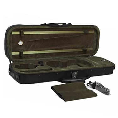 Imagem de Estojo De Violino Oxford Preto Com Higrômetro De Absorção De Choque Estojo De Violino Tamanho Completo Estojo de Violino (Color : 01_1/4)