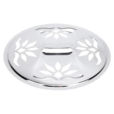 Imagem de Keenso Capa de Guitarra, Placa de Cobertura de Ressonador de Aço Inoxidável para Som Aprimorado, Fácil Instalação Com Padrão Exclusivo