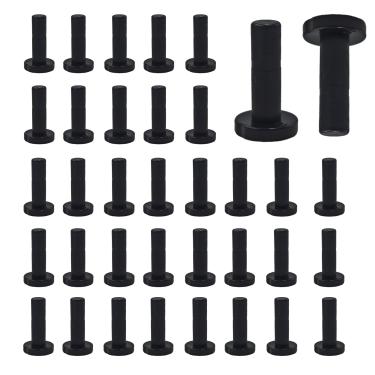 Imagem de pson 40 peças de encaixes de plugue de extremidade de irrigação por gotejamento de 1/10.2 cm, tampas de extremidade de tubo de pressão para ajuste rápido, peças de fechamento à prova de vazamento para