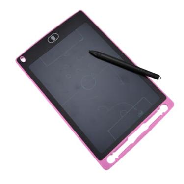 Imagem de Lousa Mágica Infantil LCD - Colorido Portátil Para Desenho, Estudo, Anotações E Aprendizado 8,5 Polegadas (Rosa Claro)