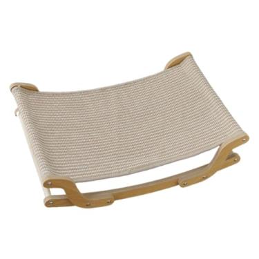Imagem de FJMQHU Cama Arranhadora para Gatos em Casa, Cama para Animais de Estimação, Evita Danos Aos Móveis, Cadeira de Estar Estável, Centro de Atividades, Tapete Ar, Almofada de linho
