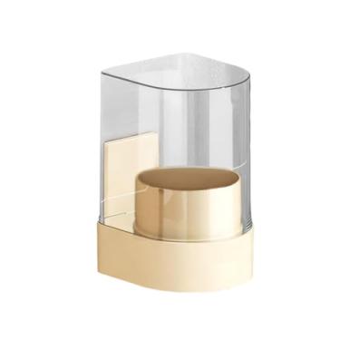 Imagem de WeiLaiKeQi Dispensador de Copos, Suporte para Copos Estável e Compacto, Organizador para Enxágue de Copos, Ideal para Casa, Restaurante, Sala de Descanso, Bege